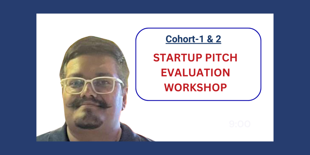 Startup Pitch Evaluation Workshop